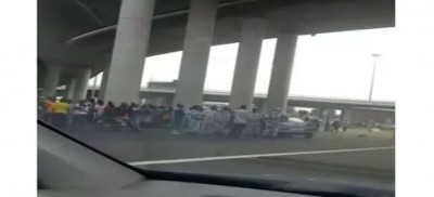 Côte d'Ivoire : Voulant traverser la route, un couple violemment fauché par un taxi sous le pont Bédié à Marcory