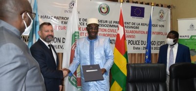 Togo :  Le pays doté d'un Centre d'information policière