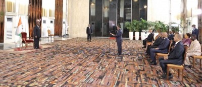 Côte d'Ivoire : Ouattara devant les nouveaux Ambassadeurs : « Sur le plan politique, le climat est apaisé, comme l'atteste le succès de la cinquième phase du dialogue politique »