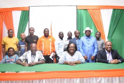 Côte d'Ivoire : Une  mission du RHDP dans le Cavally conduite par  l'honorable Koné Ibrahim, Zoro Zougpura Bi Hervé et Ouattara Anzoumane s'enquiert des acquis dans la région