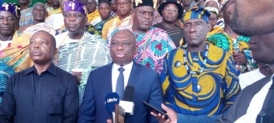 Côte d'Ivoire :   Le ministre KKB écoeurė face aux chefs baoulé d'Abidjan : « D'un côté on reconnait la reine, de l'autre c'est le fils »