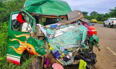 Côte d'Ivoire : Prikro, 05 personnes décèdent suite à un accident impliquant deux véhicules de transport