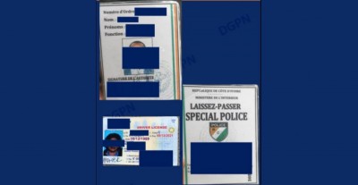 Côte d'Ivoire : Opération interdisant les véhicules à vitres teintées et plaques d'immatriculation non conformes, une  conductrice interpellée avec un faux laissez-passer