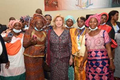 Côte d'Ivoire : Dominique Ouattara aux Ivoiriens de Brazzaville :  « Le pays se porte bien »