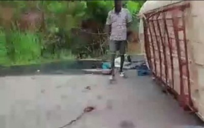 Côte d'Ivoire : De retour d'une mission sur Issia, le minicar des membres du corps médical fait une sortie de route, des blessés graves