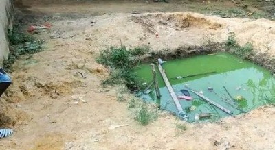 Côte d'Ivoire : Deux enfants tombent dans une fosse septique, le garçon survie, la fillette repêchée morte