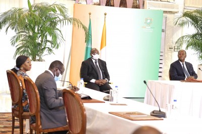 Crise en Ukraine : Ouattara prend part à une réunion de l'Union Africaine par visioconférence