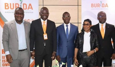 Côte d'Ivoire : Depuis sa création, le BURIDA vient d'enregistrer l'adhésion de 100 artistes simultanément grâce au ministre Vagondo