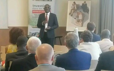 Côte d'Ivoire : Le DG du Conseil du Coton et de l'Anacarde, présente à Paris les opportunités d'investissements dans la filière