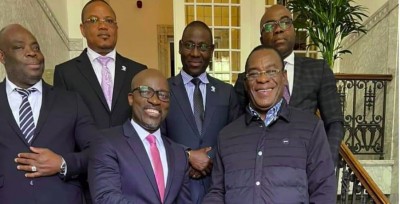 Côte d'Ivoire : Recevant Affi N'Guessan à la Haye, Blé Goudé révèle le rôle joué par le président du FPI dans l'obtention de son passeport