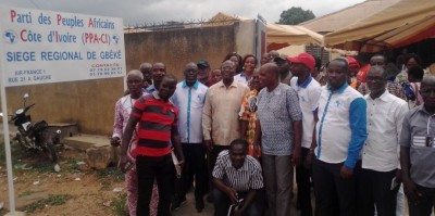 Côte d'Ivoire : Voulant faire du PPA-CI le parti majoritaire dans le Gbêkê, Amani Michel invite les militants à occuper le terrain par des meetings