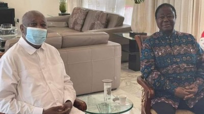 Côte d'Ivoire : Concertation entre Bédié et Gbagbo avant la rencontre jeudi avec Ouattara ?