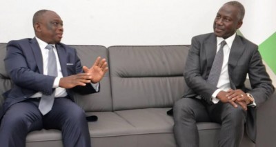 Côte d'Ivoire : Le processus de réconciliation en cours au cœur d'une rencontre entre Bictogo et KKB