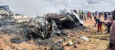 Nigeria : 30 personnes mortes carbonisées dans un violent accident dans l'Etat de Kaduna
