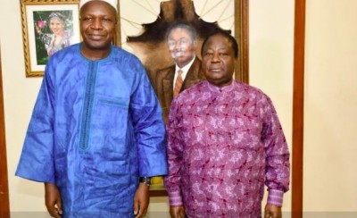 Côte d'Ivoire : Après la rencontre des trois grands, Mabri chez Bédié affirme « Nous nous sommes compris et nous avons convenu de nous revoir »