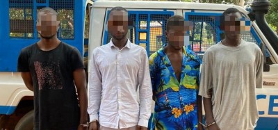 Togo :  Quatre voleurs sur des camions en transit aux arrêts