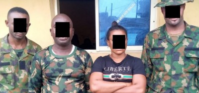 Nigeria :  Quatre faux soldats arrêtes à Lagos