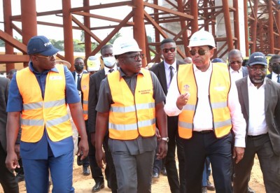 Côte d'Ivoire : En visite sur les chantiers du PABC, Patrick Achi rêve de voir Abidjan parmi les belles  villes touristiques du Continent ; Le  taux d'exécution du carrefour de l'Indénié est de 75 %