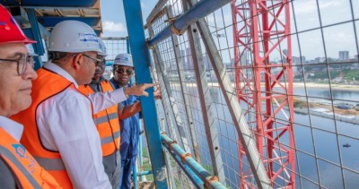 Côte d'Ivoire : Après sa visite sur le chantier, Patrick Achi annonce une Marina   sur la future Baie de Cocody