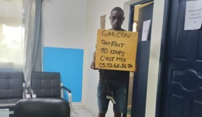 Côte d'Ivoire :    «Le Garçon qui fait 10 coups » condamné à 6 mois d'emprisonnement dont 3 fermes pour outrage public à la pudeur