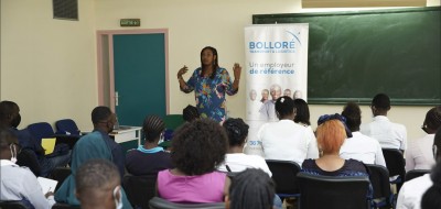 Côte d'Ivoire : 8è édition du « forum des stages », Bolloré Transport & Logistics expose ses initiatives dont son CFPP