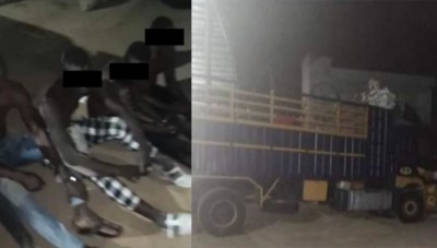 Côte d'Ivoire : Abobo, 09 personnes interpellées alors qu'elles tentaient de vider un entrepôt d'anacarde