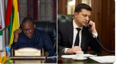 CEDEAO : Le président en exercice de la CEDEAO a reçu un appel de Volodymyr Zelensky, vers un ralliement de la sous-région ?
