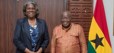 Ghana :  Fleurs des USA au Ghana pour l'avenir