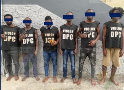 Côte d'Ivoire : Démantèlement par la police criminelle d'un gang spécialisé dans les attaques de domiciles et magasins