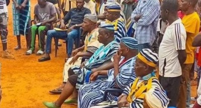 Côte d'Ivoire : Zouan-Hounien, la voie menant à la mine d'Ity barrée par des chefs de villages qui protestent contre le non-respect des accords