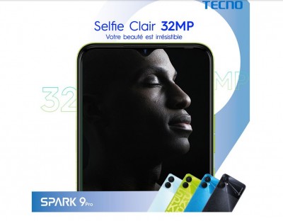 Côte d'Ivoire : Tecno SPARK 9 PRO pour des selfies de ouff !