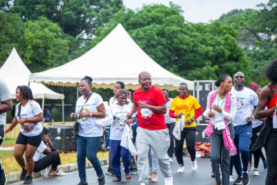 Côte d'Ivoire : 3e édition de « sport en folie », autour des activités sportives, 3 000 personnes sensibilisées sur les effets dévastateurs du diabète