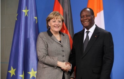 Côte d'Ivoire : L'ancienne chancelière de l'Allemagne Angela  Merkel lauréate du Prix Félix Houphouët-Boigny pour la recherche de la paix 2022