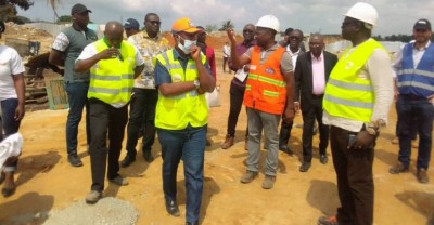 Côte d'Ivoire : Les travaux du corridor « Bus Rapide Transit » (BRT) qui reliera les communes de Yopougon à Bingerville avancent bien, assure le Ministère des Transports