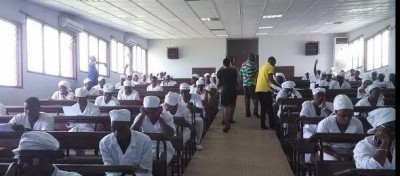 Côte d'Ivoire :   Concours direct d'entrée à l'INFAS, Pierre Dimba donne le top départ, 104.360 candidats inscrits pour 8 000 places disponibles