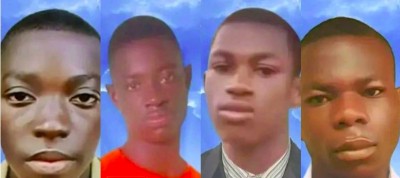 Côte d'Ivoire : Adjamé, 04 jeunes perdent tragiquement la vie suite à une explosion d'une bouteille de gaz