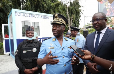 Côte d'Ivoire : L'Amuga met des boites à la disposition de la police nationale pour l'amélioration des conditions de travail des agents sur la voie publique