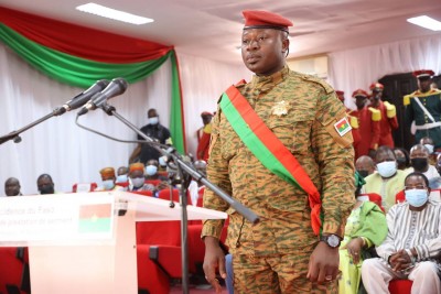 Côte d'Ivoire/Burkina Faso: Sandaogo Damiba en visite de travail et d'amitié à Abidjan le 5 septembre 2022