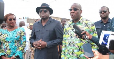 Côte d'Ivoire : Le Ministre Amédé Kouakou procède au lancement de l'opération de réduction des dos-d 'ânes  sur les routes