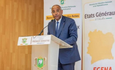 Côte d'Ivoire : Selon le Premier Ministre, les États Généraux ont permis de formuler la feuille de route de l'École ivoirienne de « la Côte d'Ivoire Solidaire »