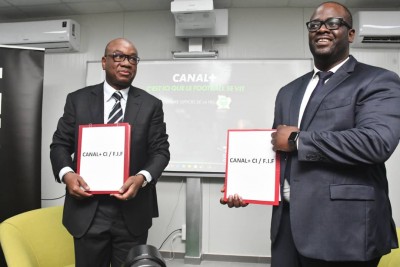 Côte d'Ivoire : Canal+ renouvelle son contrat avec la FIF pour 04 ans ; L'Asec démarre bien la ligue des champions avec une victoire à l'extérieur