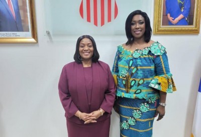 Côte d'Ivoire :    Préparatifs du sommet mondial de l'ECOFEPA, Chantal Fanny-Diaby, SG du Bureau exécutif en visite de travail au Liberia
