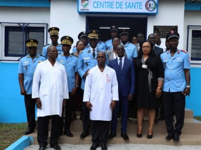 Côte d'Ivoire : Le Centre de santé de l'école de Police d'Abidjan désormais opérationnel