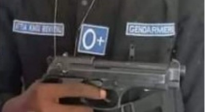 Côte d'Ivoire : Un usurpateur « FDS »  épinglé, une arme et des munitions saisies à son domcile