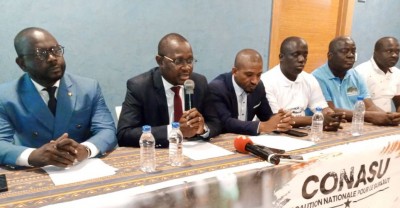 Côte d'Ivoire :   Détention des 46 soldats, la CONASU appelle la communauté malienne à des manifestations publiques et souhaite l'intransigeance de la CEDEAO dans sa prise décision