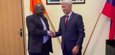 Côte d'Ivoire : Lors d'un court séjour à Abidjan, Don Mello reçu par le nouvel Ambassadeur de la Russie à Abidjan, voici les sujets évoqués