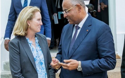 Côte d'Ivoire-USA :   Renforcement de la coopération, Patrick Achi échange avec une délégation de l'USAID