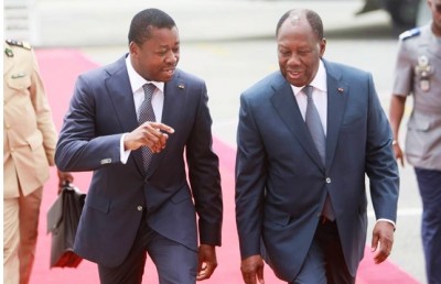 Côte d'Ivoire : De retour à Abidjan, Ouattara pourrait recevoir en fin de semaine ses homologues Umaro Sissoco Embaló et Faure Gnassingbé