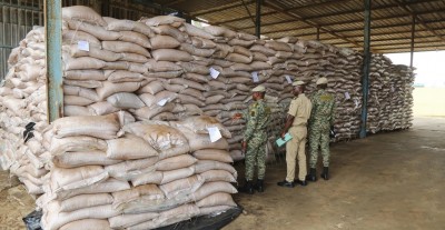 Côte d'Ivoire : Lutte contre la fraude, des agents de l'UMIR saisissent environ 140 tonnes de sucre l'axe Katiola-Bouaké en provenance du Mali