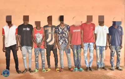 Burkina Faso : 18 malfrats, membres de trois réseaux, appréhendés par la Police à Ouagadougou